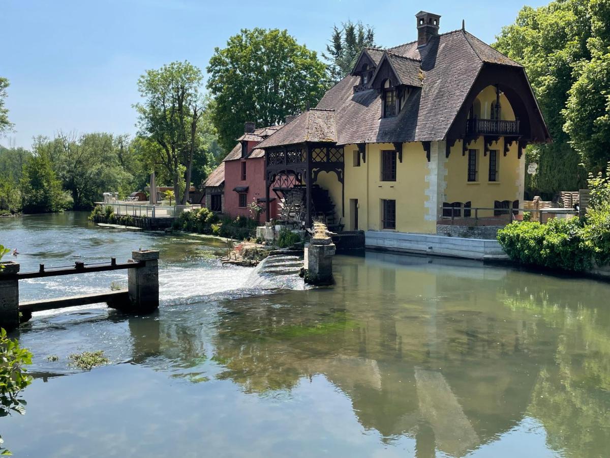 Domaine Spa Perret-Piscine Ete-Promo 2 Nuits Avec 1H Jacuzzi Offerte ! Giverny A 3Mn-Jardins Monet-Le Vexin-Parc 3Ha-Aire De Jeux Enfants-Ping Pong-Options Breakfast-Diner-Billard-Sauna-Fitness-Hammam-Chateau Artdeco Mastersuite En B&B Ou Gite De Cha Sainte-Genevieve-les-Gasny Exterior foto