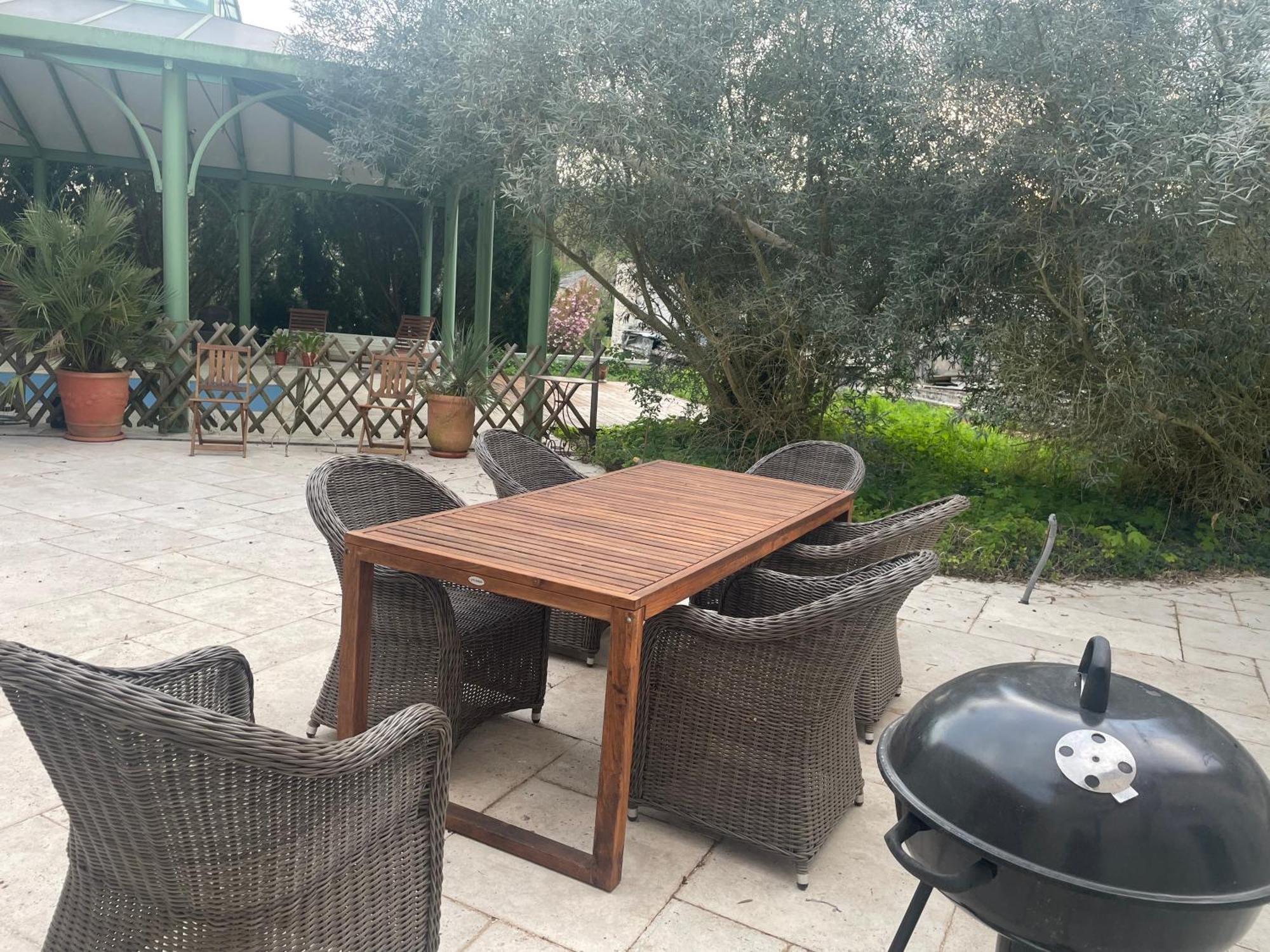 Domaine Spa Perret-Piscine Ete-Promo 2 Nuits Avec 1H Jacuzzi Offerte ! Giverny A 3Mn-Jardins Monet-Le Vexin-Parc 3Ha-Aire De Jeux Enfants-Ping Pong-Options Breakfast-Diner-Billard-Sauna-Fitness-Hammam-Chateau Artdeco Mastersuite En B&B Ou Gite De Cha Sainte-Genevieve-les-Gasny Exterior foto
